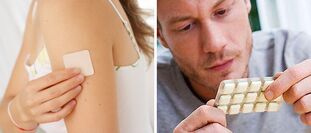 nicotine patch or smoking rubber