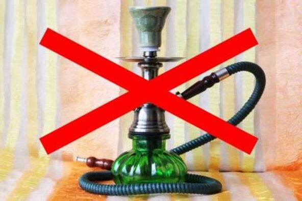 hookah rejection the day before the test